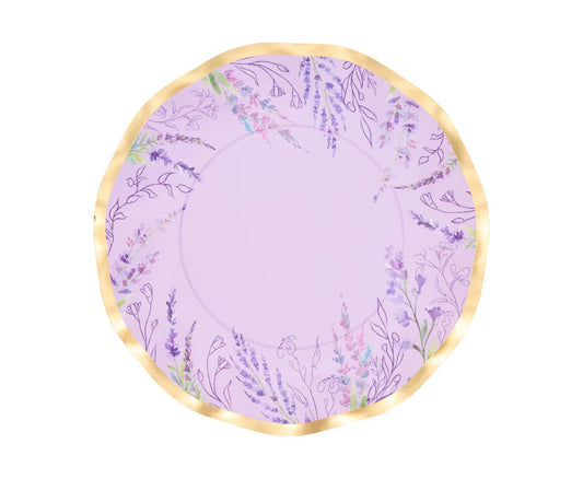 LAVENDER FIELDS APPETIZER PLATES