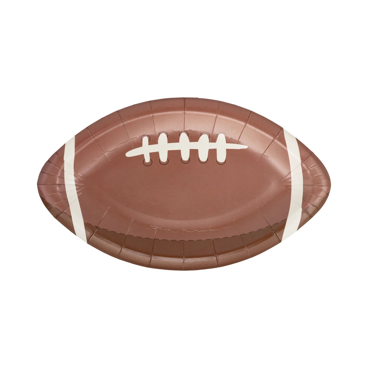 FOOTBALL SHAPED DINNER PLATES