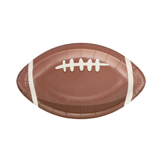 FOOTBALL SHAPED DINNER PLATES