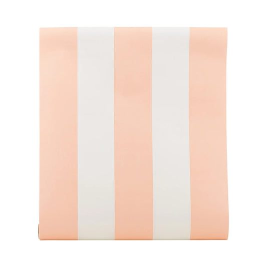 PINK STRIPED TABLE RUNNER