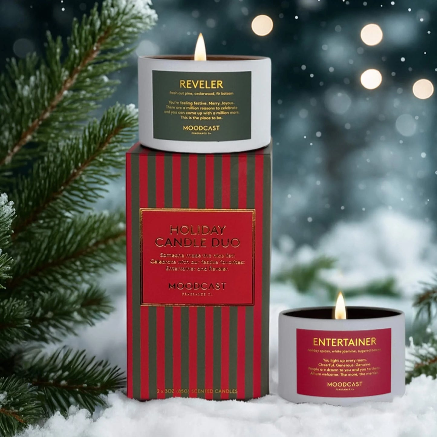 HOLIDAY CANDLE DUO