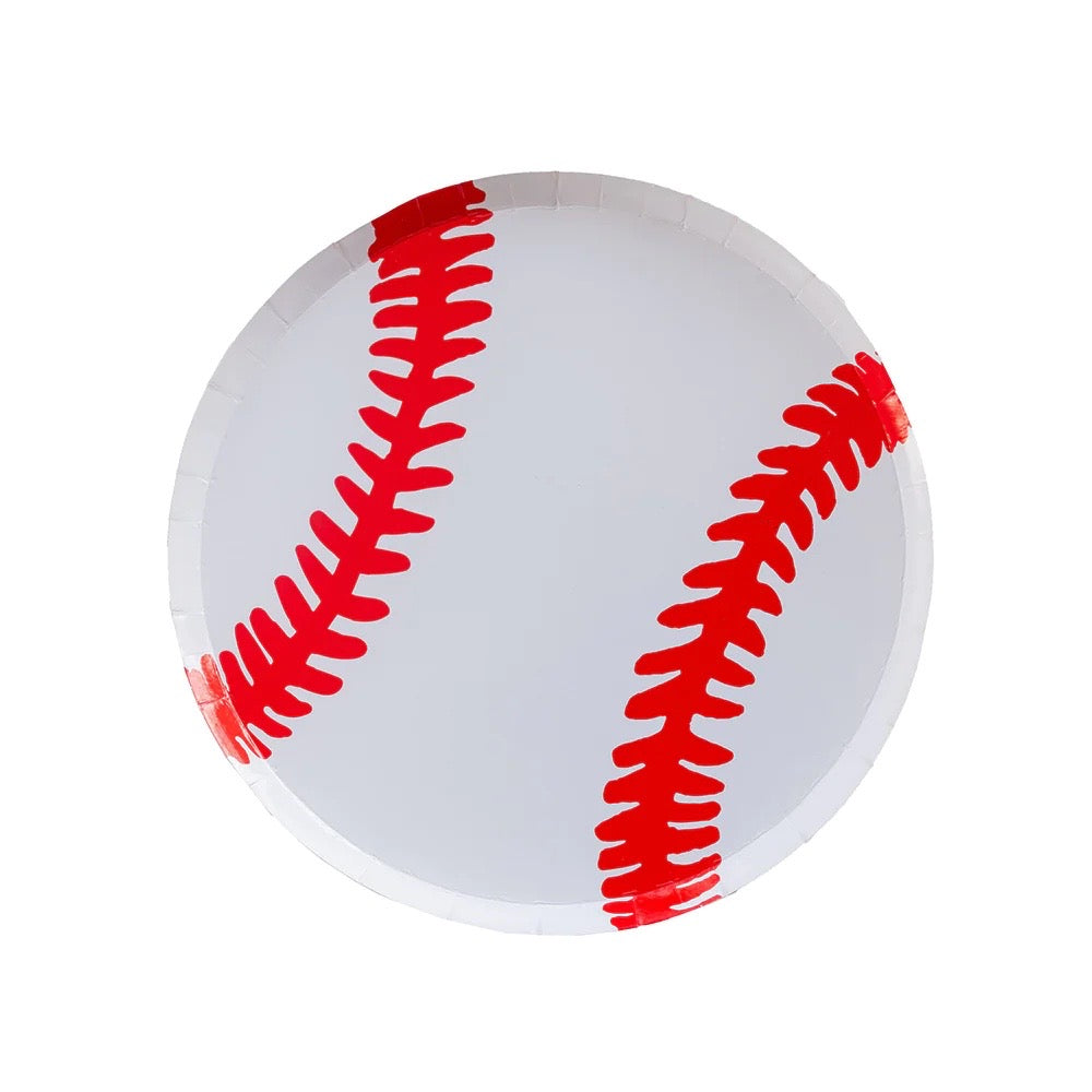 Baseball Dessert Plates