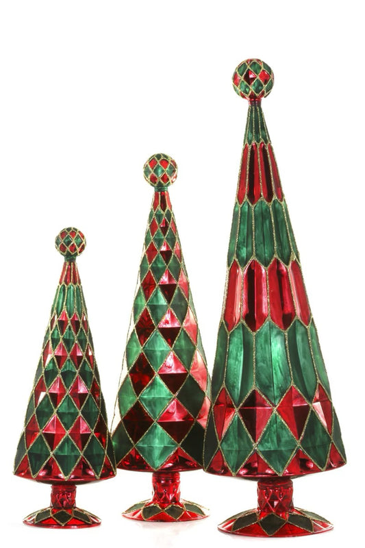 GEMSTONE TREES-SCARLET/CEDAR