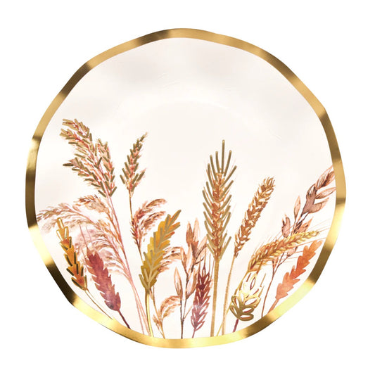 HARVEST WHEAT DESSERT PLATES