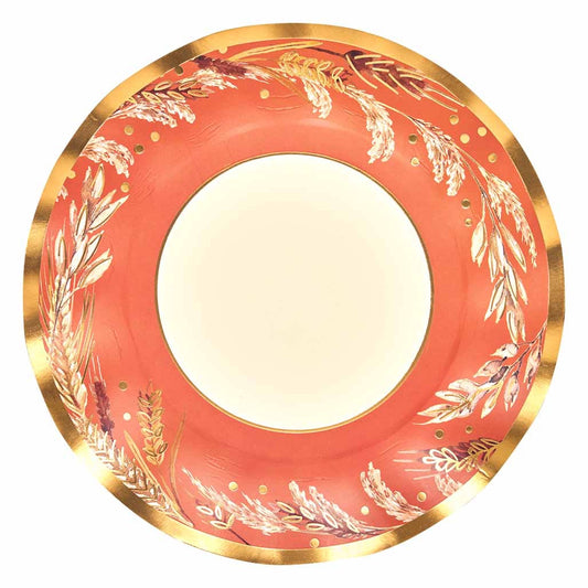 HARVEST WHEAT WAVY DINNER PLATES