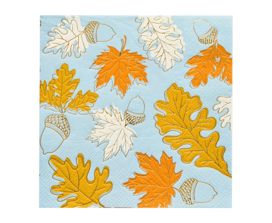 GILDED HARVEST COCKTAIL NAPKINS