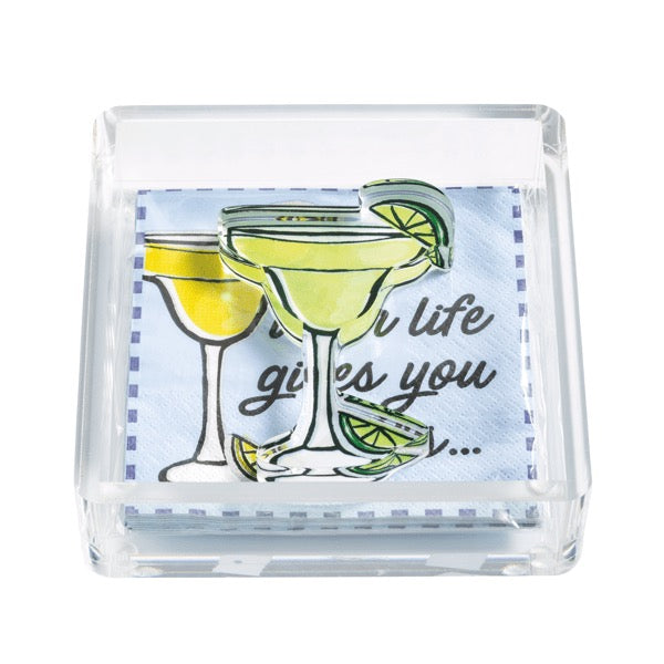 COCKTAILS NAPKIN HOLDER & WEIGHT SETS