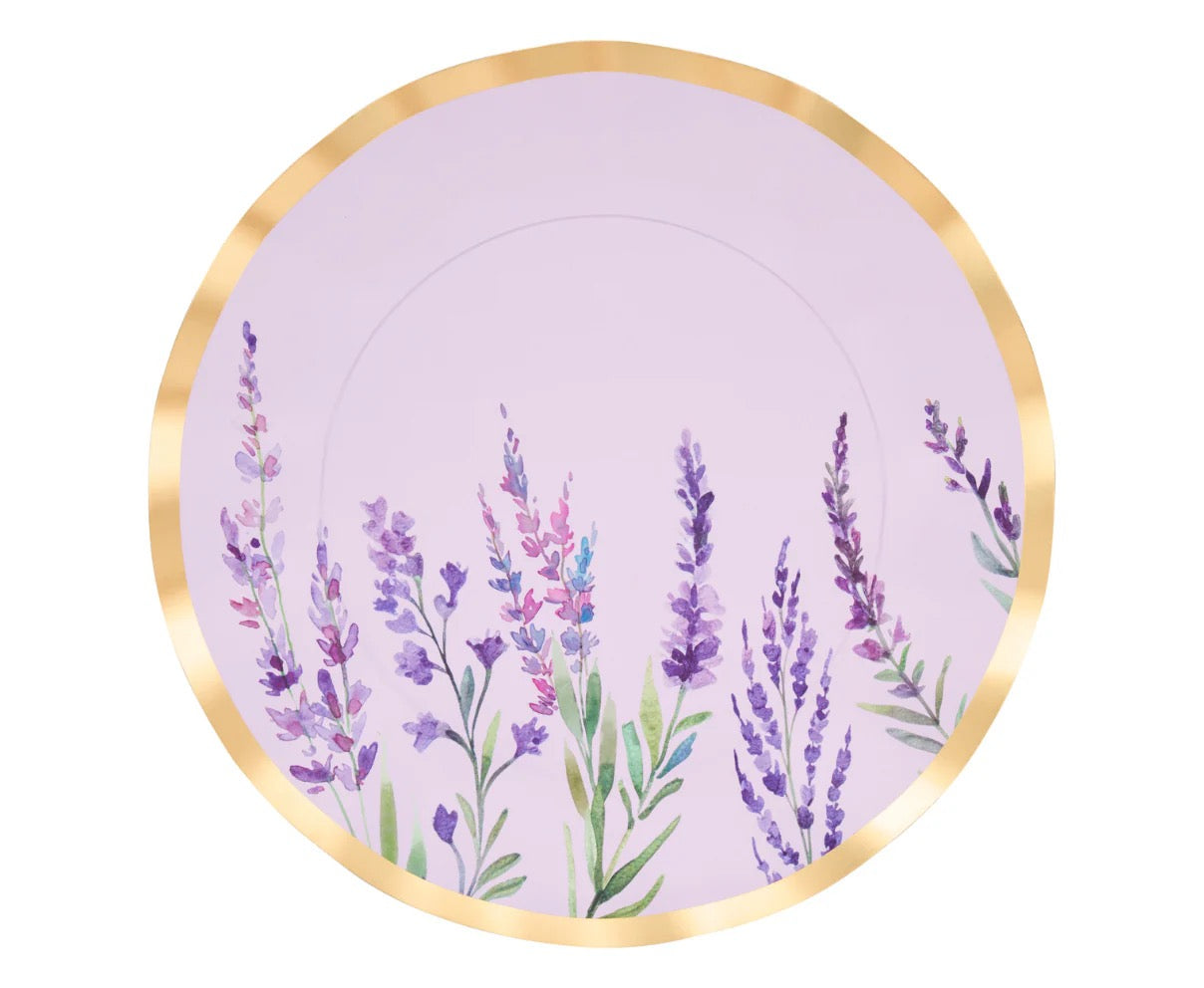 Lavender Fields Dinner Plates