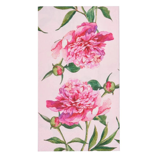 PINK PEONIES DINNER NAPKINS