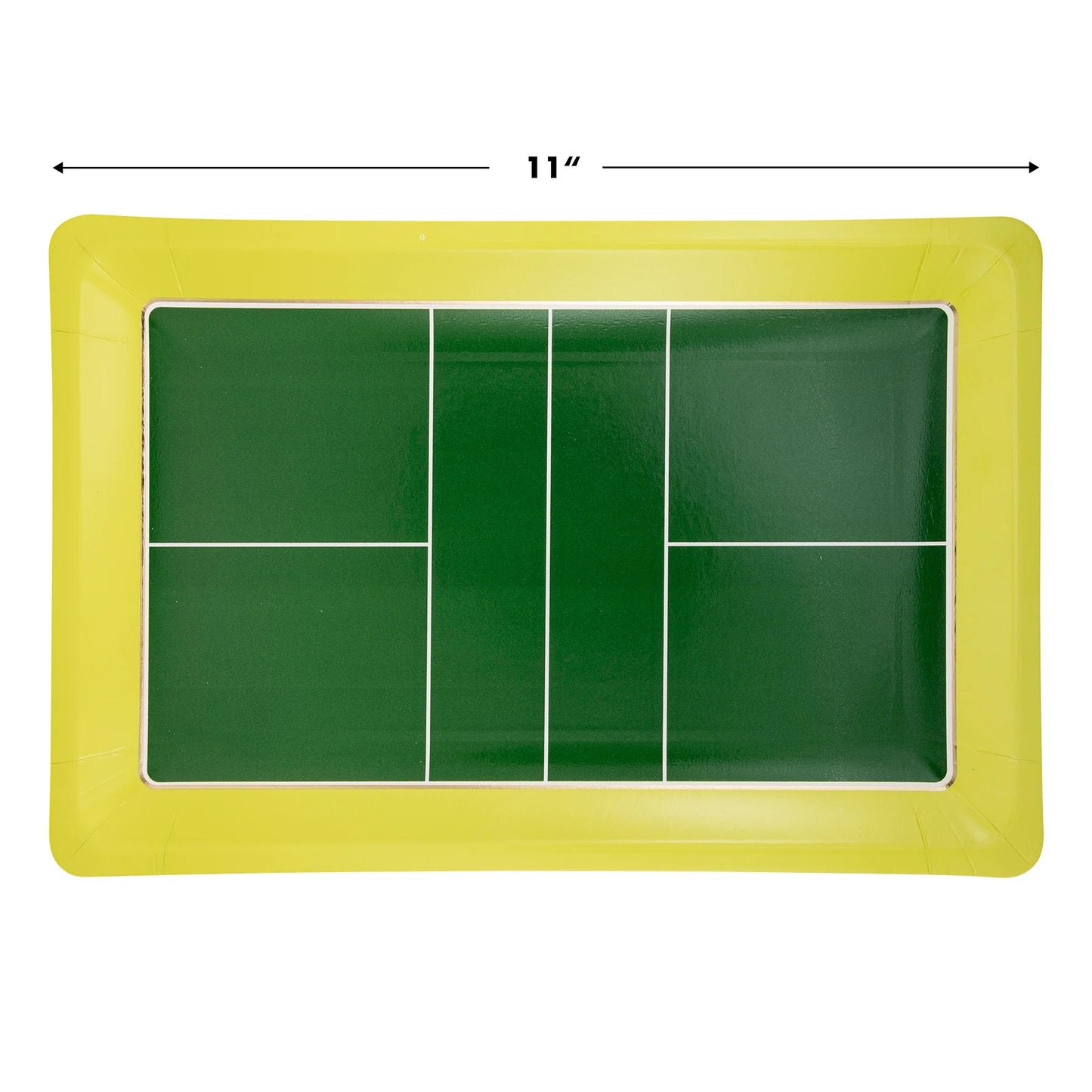 PICKLEBALL COURT DINNER  PLATE