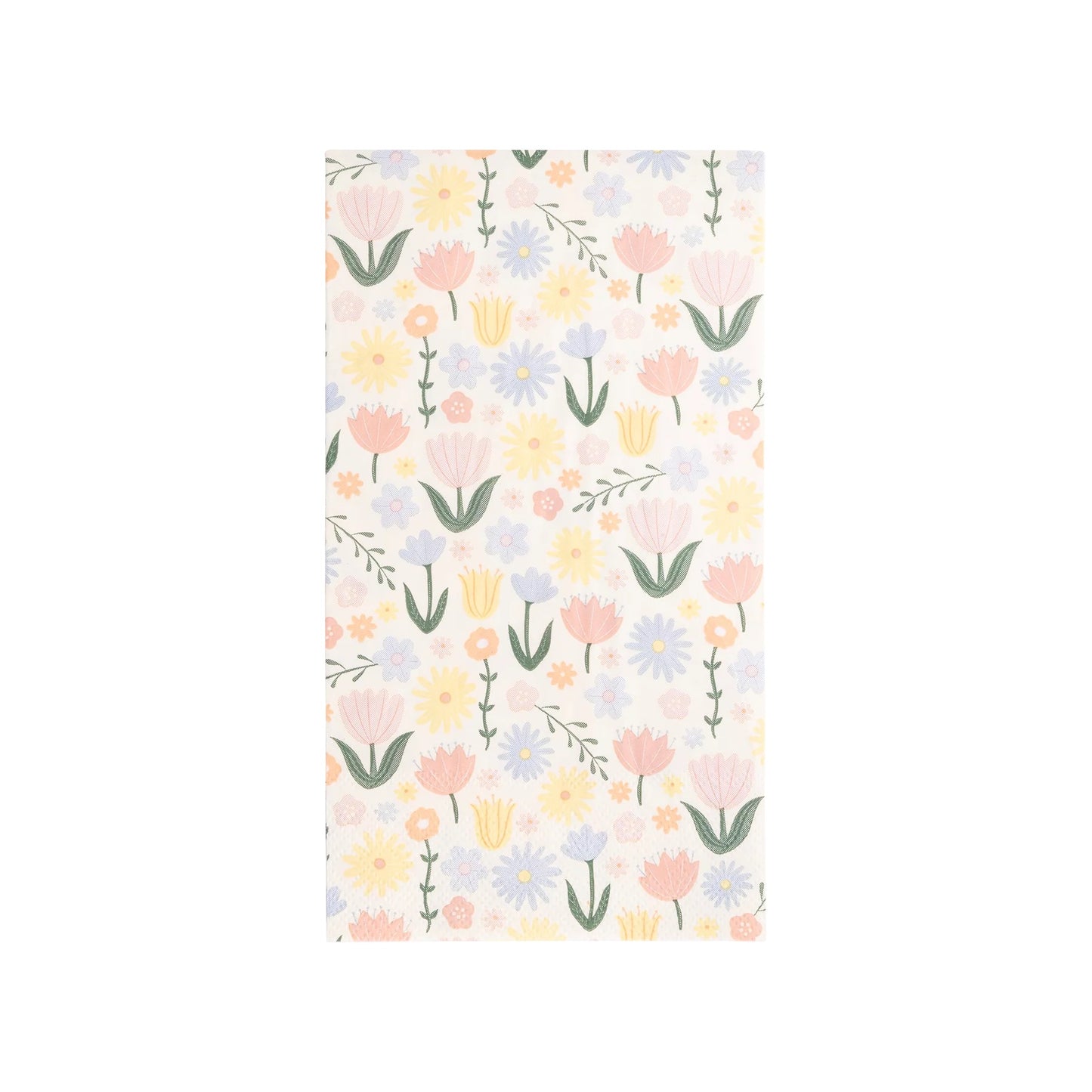 SPRINGTIME FLORAL DINNER NAPKINS