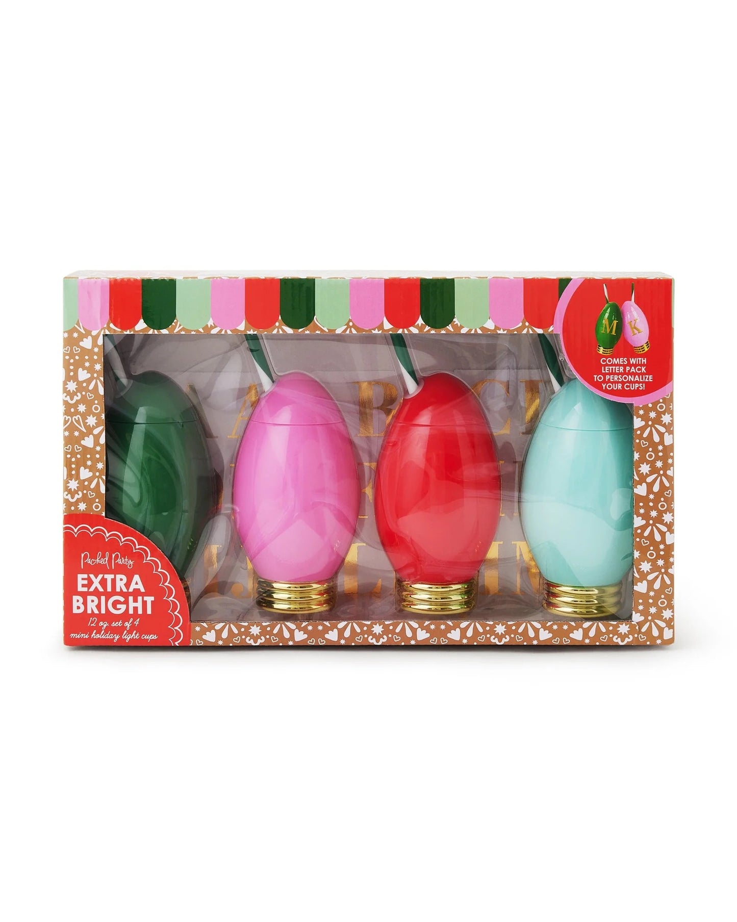 COLORFUL LIGHT SIPPER CUPS