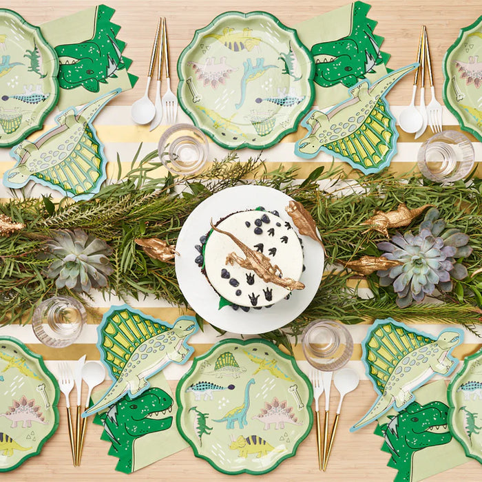 Rawr-Some Dinosaur Dessert Plates