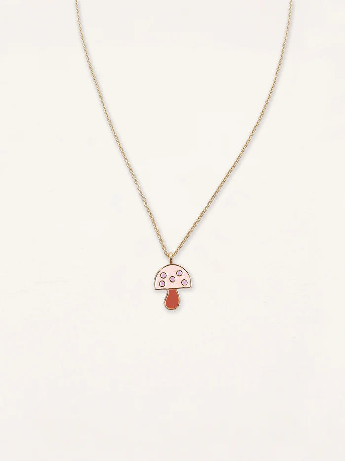 GOOD DAY MUSHROOM LOVE NECKLACE