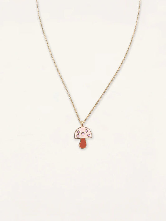 GOOD DAY MUSHROOM LOVE NECKLACE