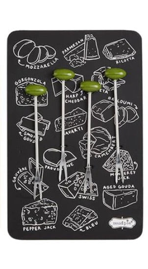 CHEESE ACCESSORY SETS 4 STYLES