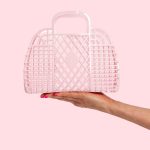 Light Pink Retro Basket