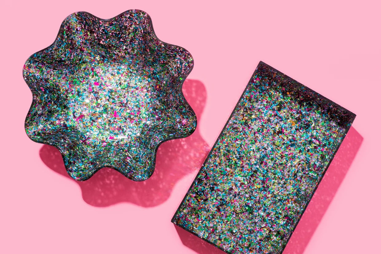 COLORFUL CONFETTI TRAY MEDIUM