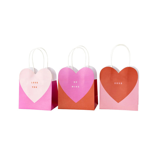 VALENTINES HEART TREAT BAGS