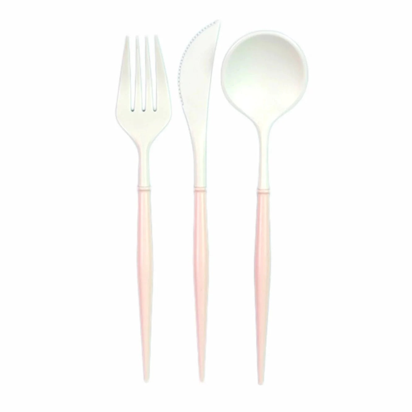 BLUSH BELLA ASSORTED PLASTIC CUTLERY