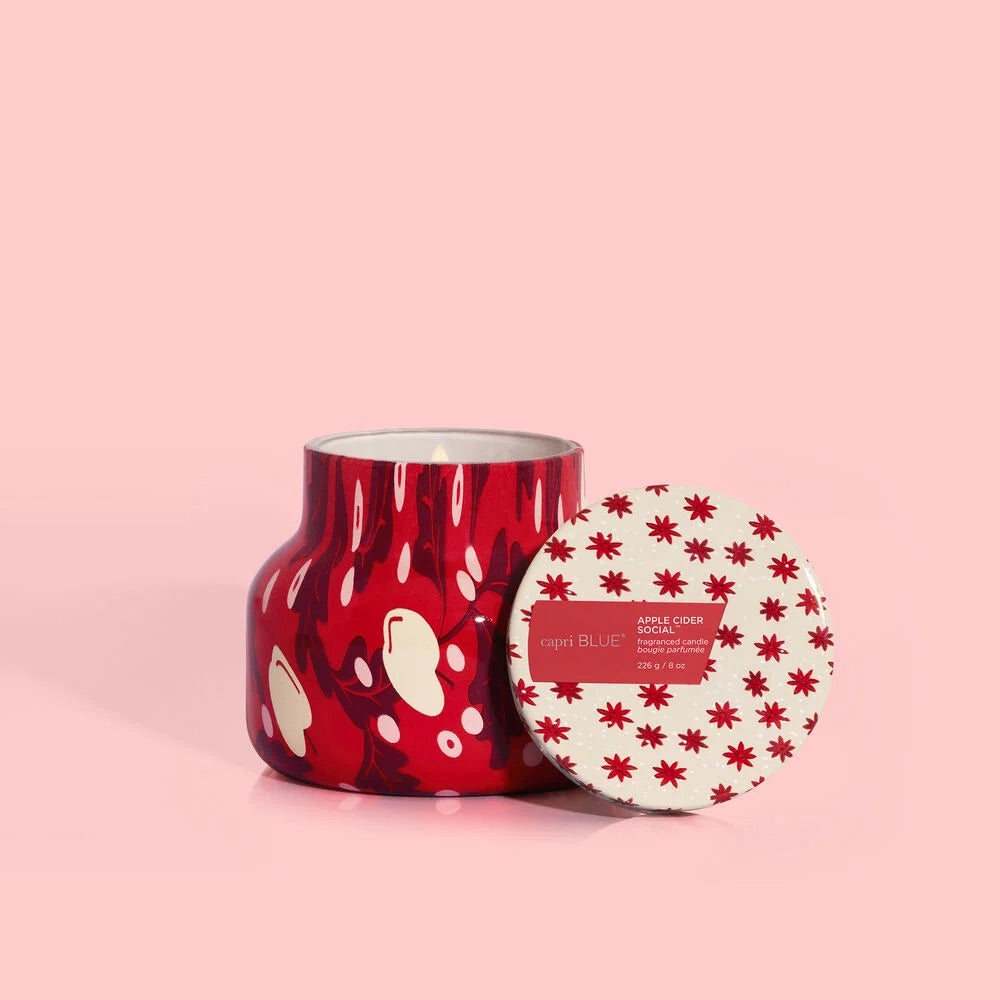 APPLE CIDER SOCIAL HOLIDAY PATTERN PLAY PETITE JAR 8oz