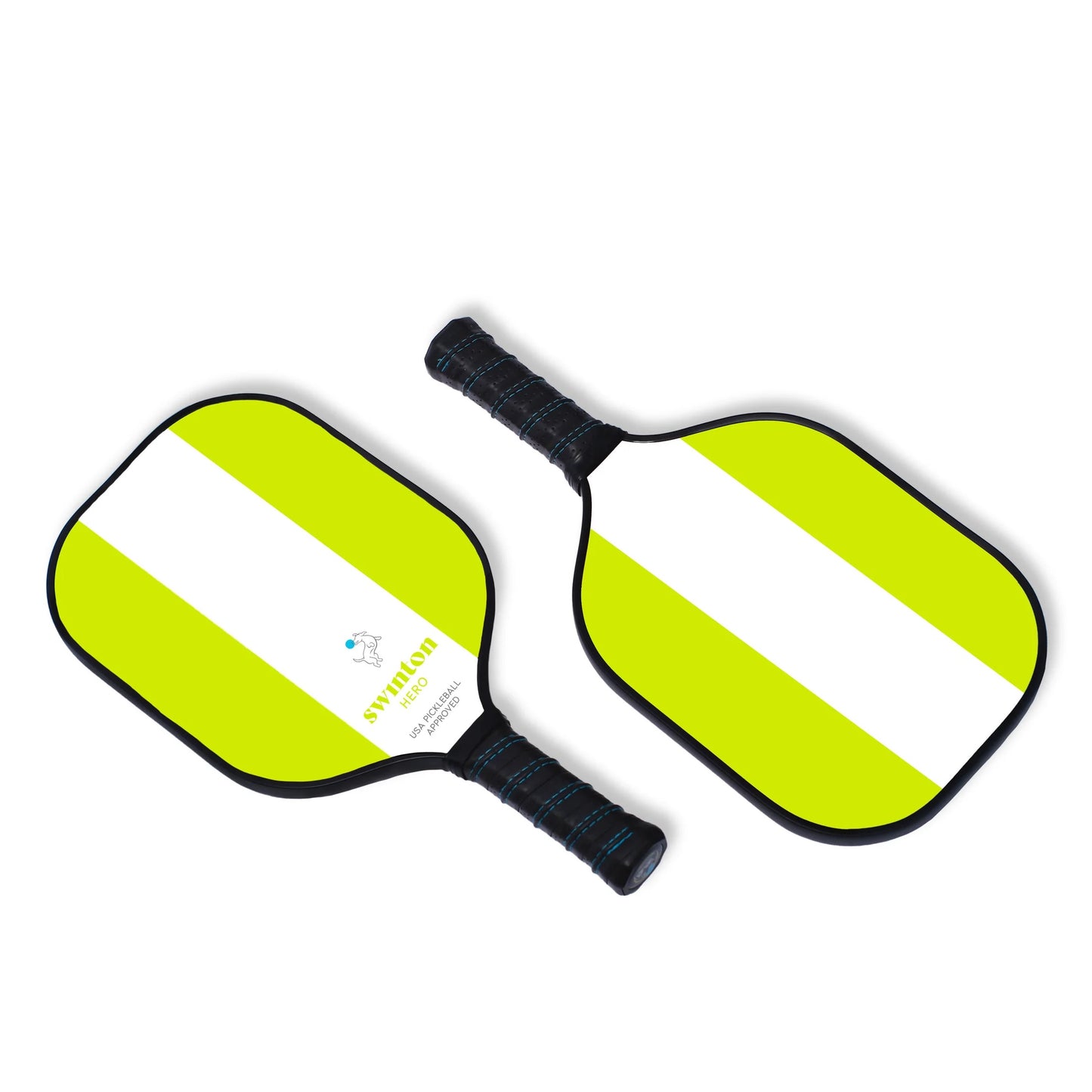 GREEN STRIPED HERO PICKLEBALL PADDLE