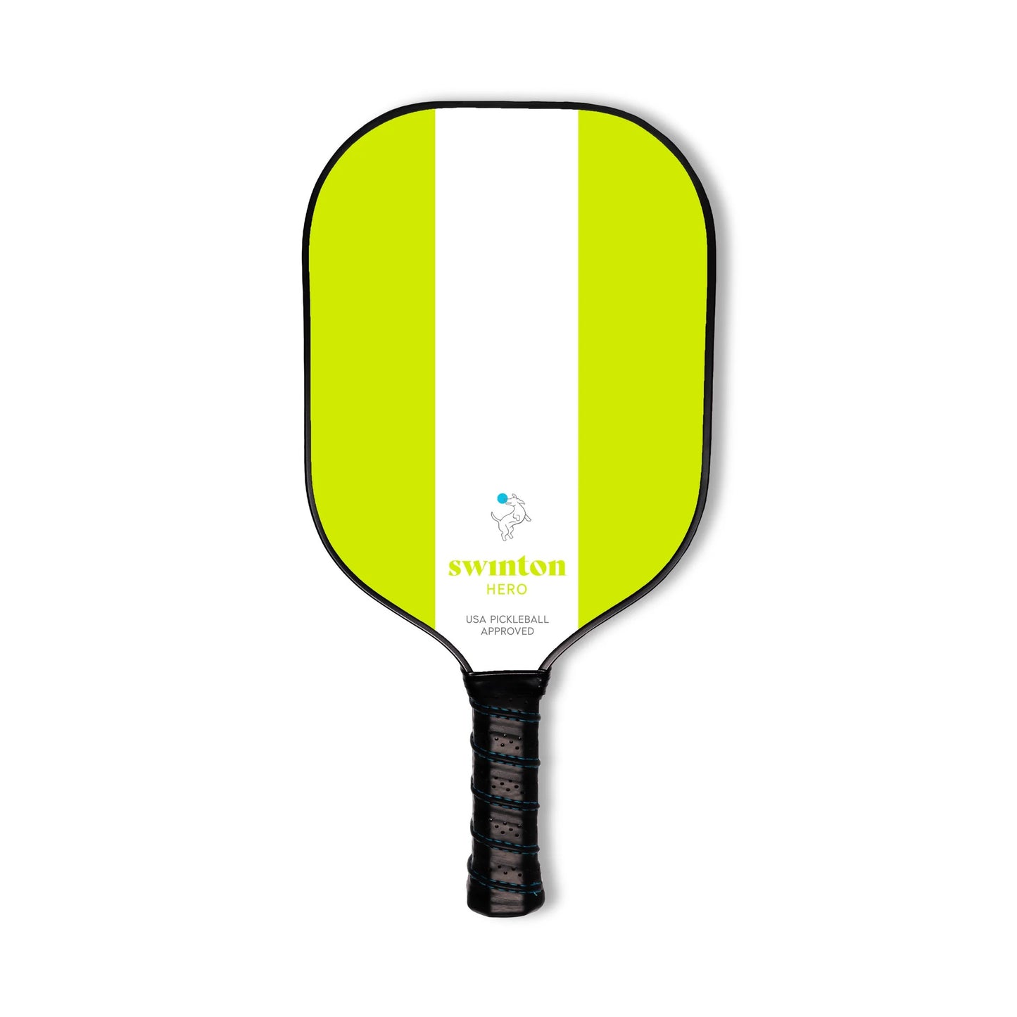 GREEN STRIPED HERO PICKLEBALL PADDLE