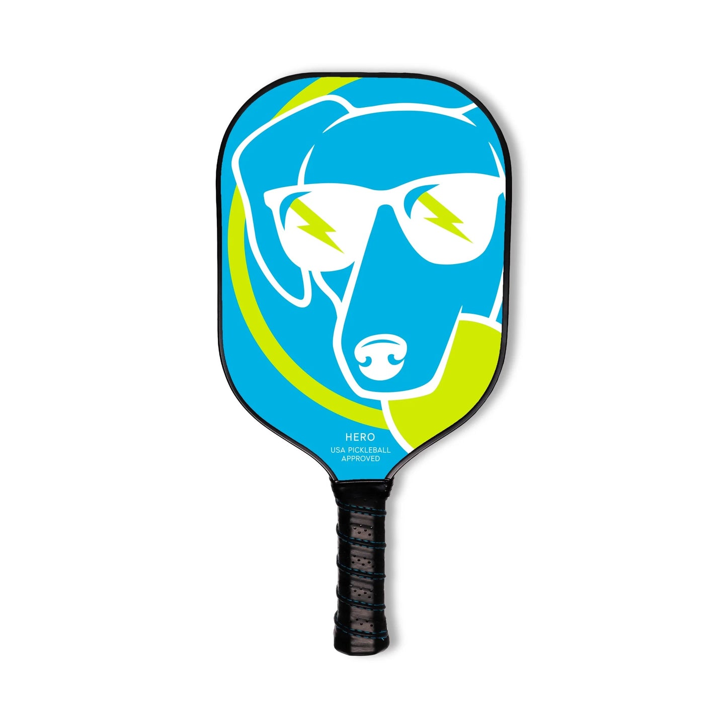 BLUE DOG HERO PICKLEBALL PADDLE