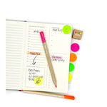 Glo•Notes Neon Highlighter Pencil Set: Illuminate Your Notes with Vibrancy