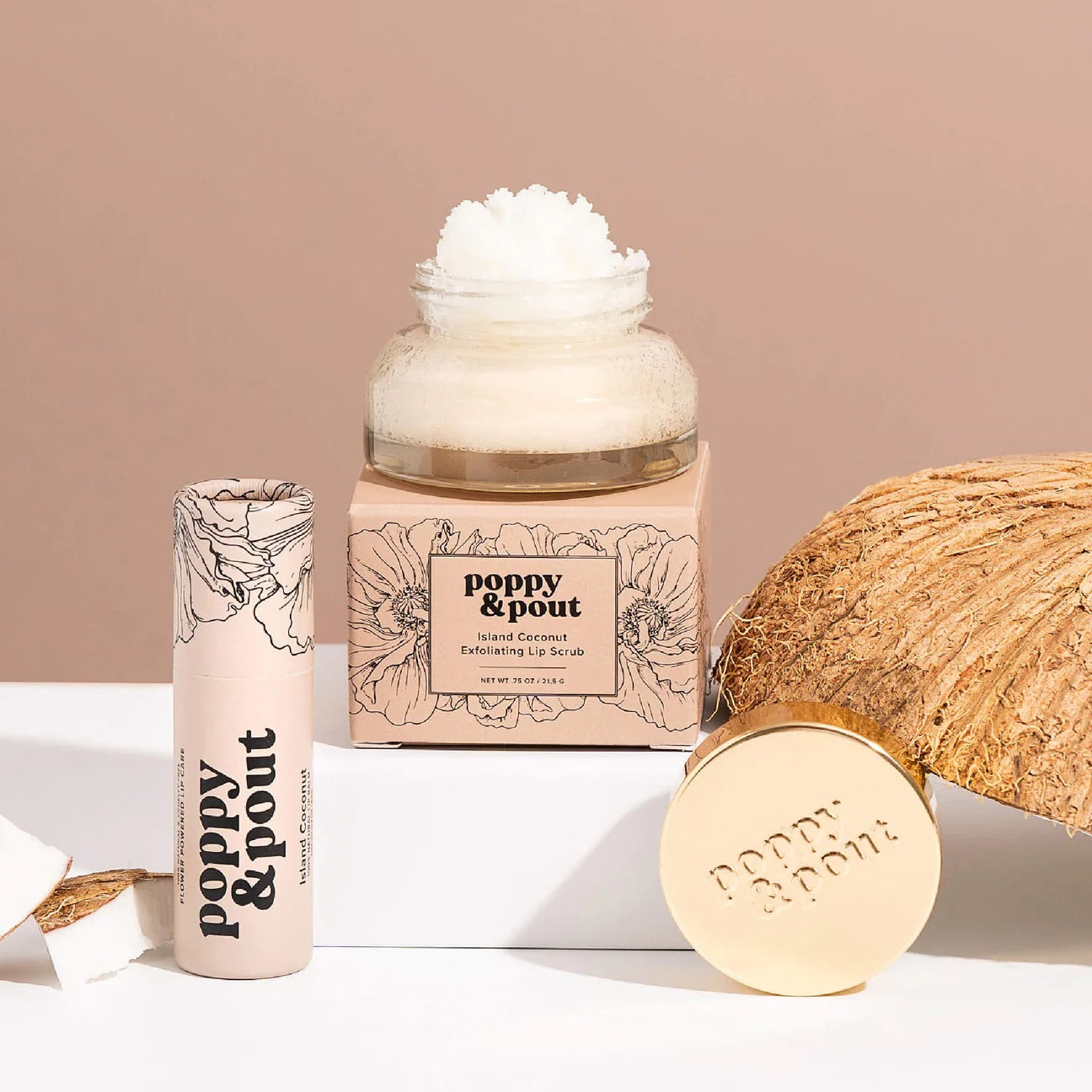 Island Coconut Lip Care Duo Gift Set