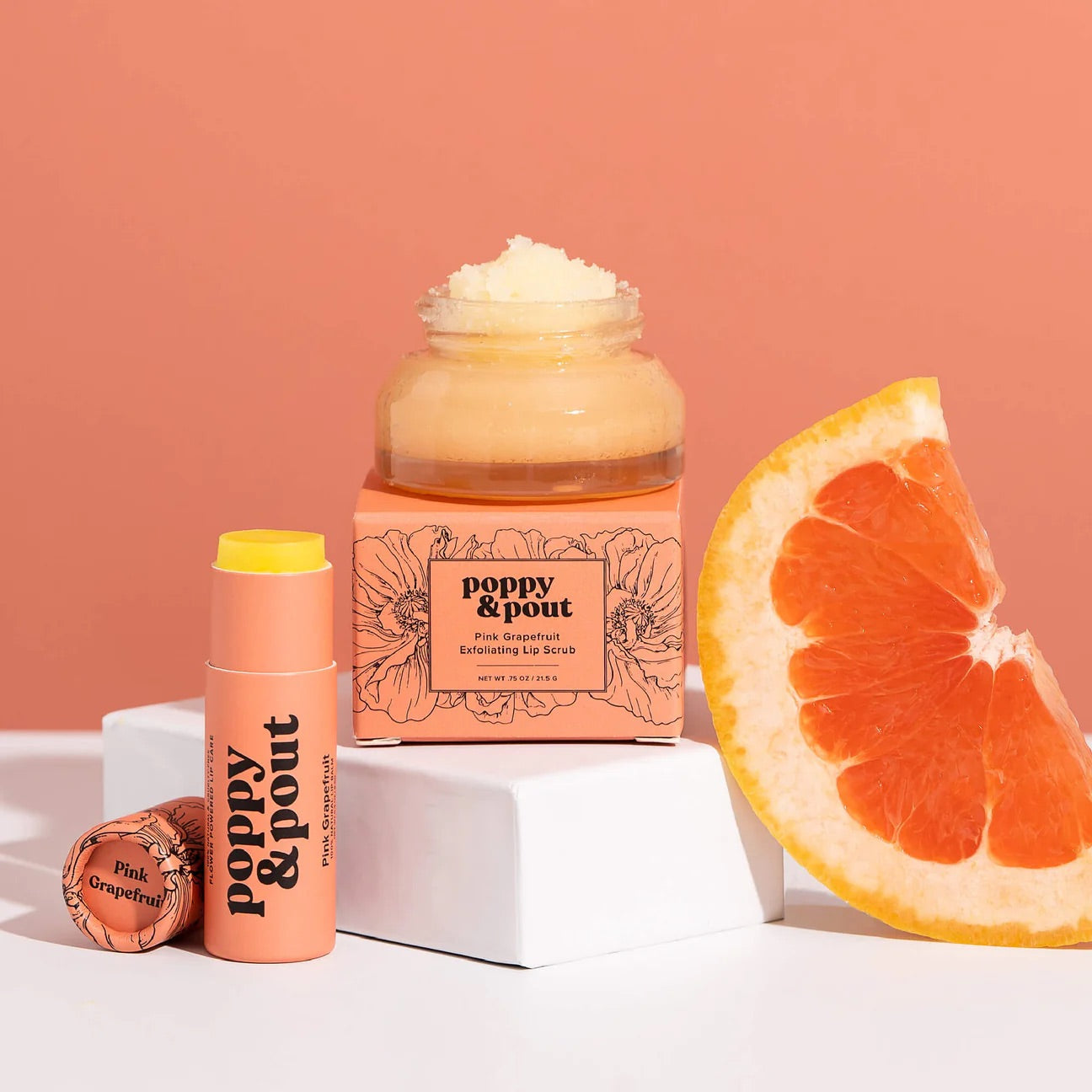 Pink Grapefruit Lip Care Duo Gift Duo