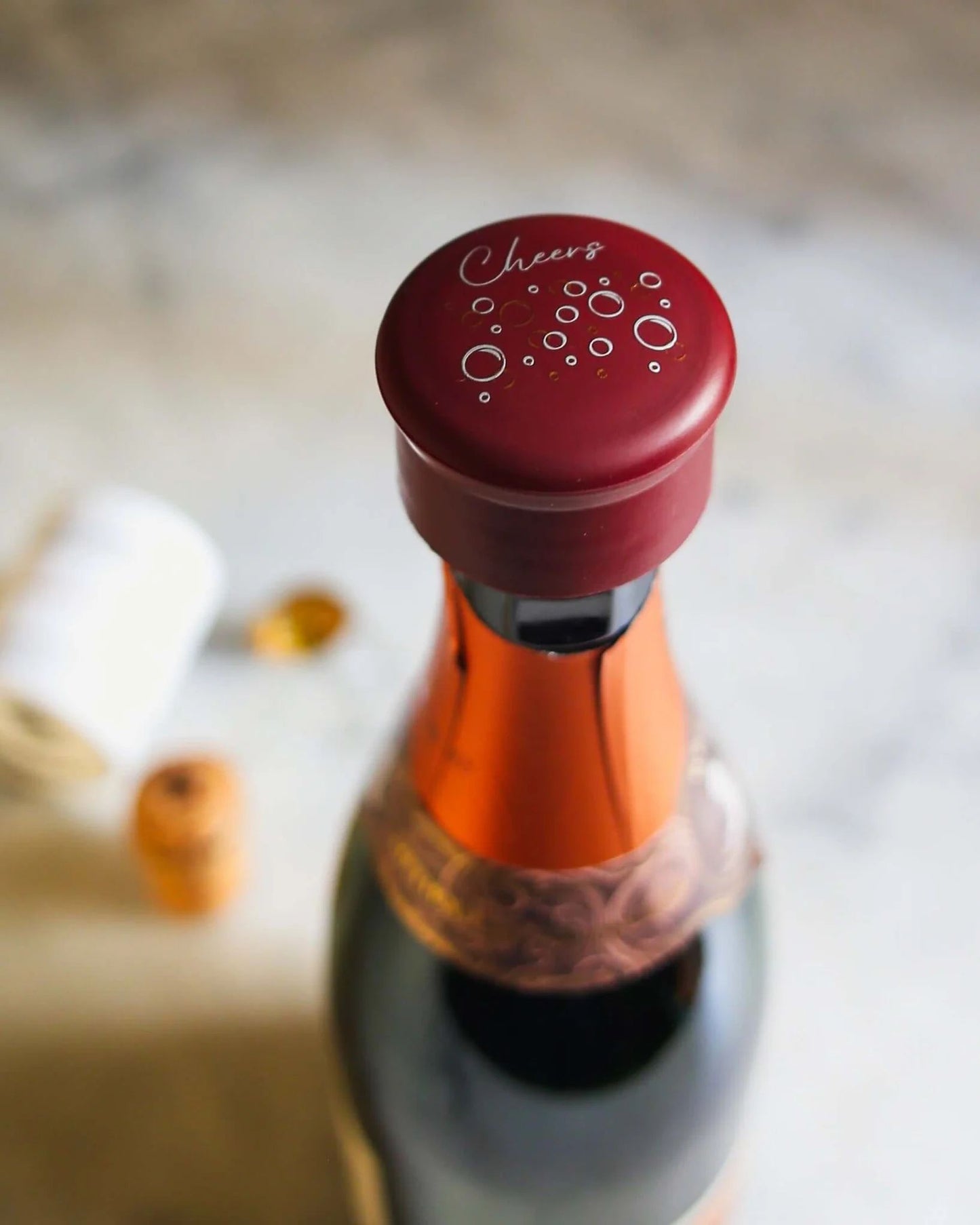CHAMPAGNE BOTTLE STOPPERS