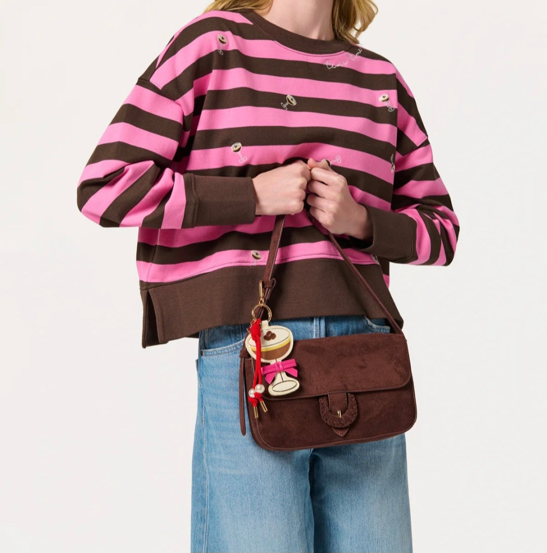 Espresso Martini Bag Charm/Key Ring