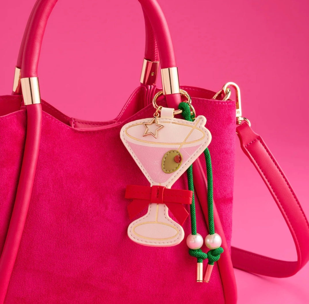 Martini Bag Charm/Key Ring