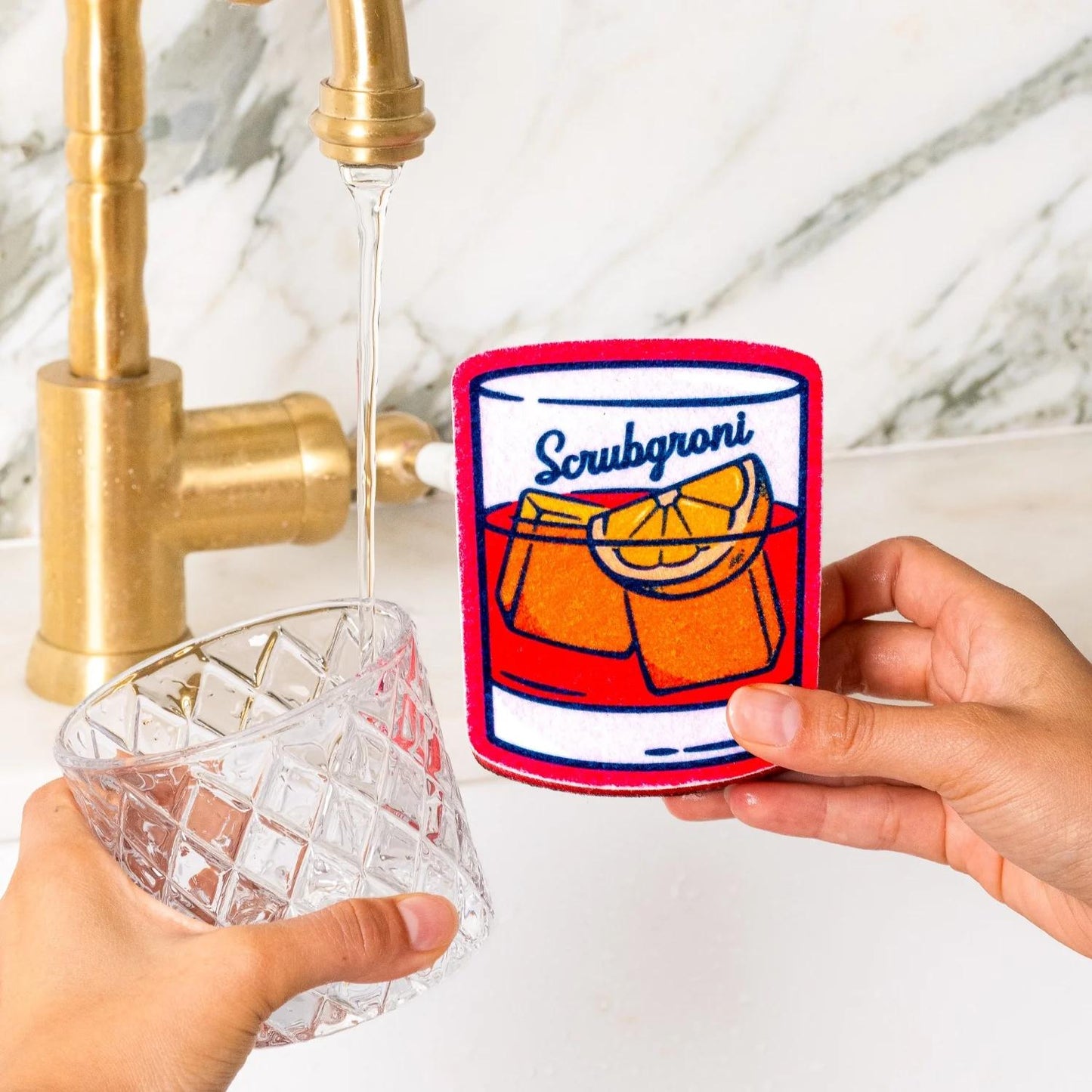 Scrubgroni sponge