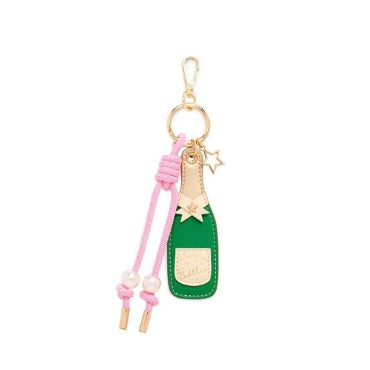 Champagne Bottle Bag Charm/Key Ring