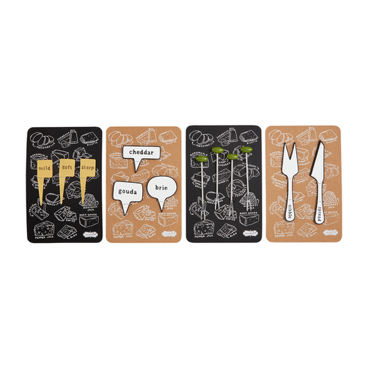 CHEESE ACCESSORY SETS 4 STYLES