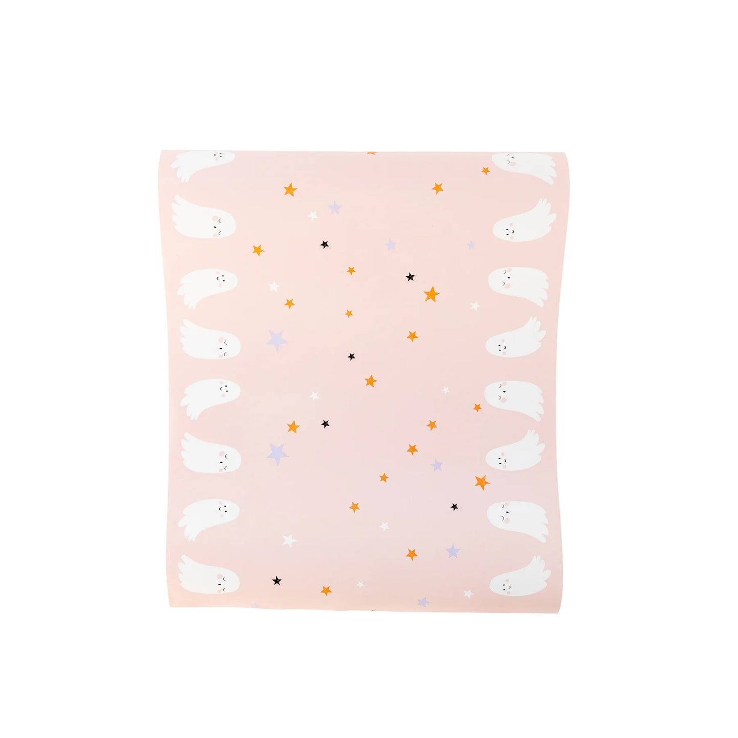 PASTEL SWEET GHOST TRICK OR TREAT TABLE RUNNER