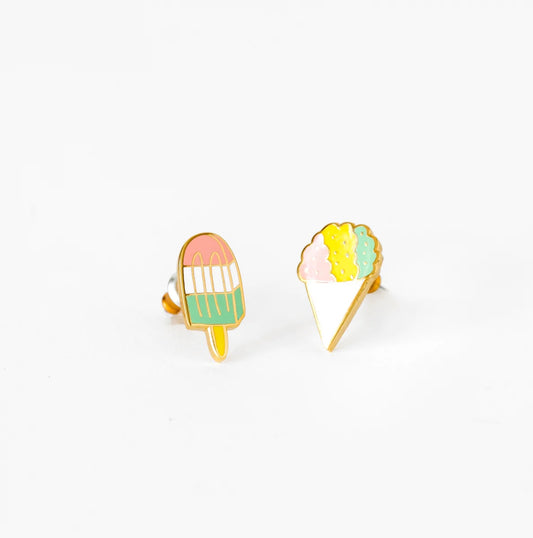 Snow Cone and Popsicle Earrings