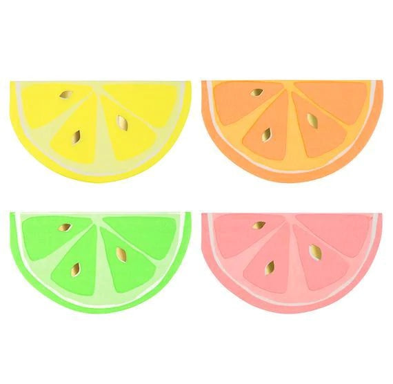 NEON CITRUS NAPKINS