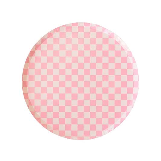 Check It! Tickle Me Pink Dessert Plates