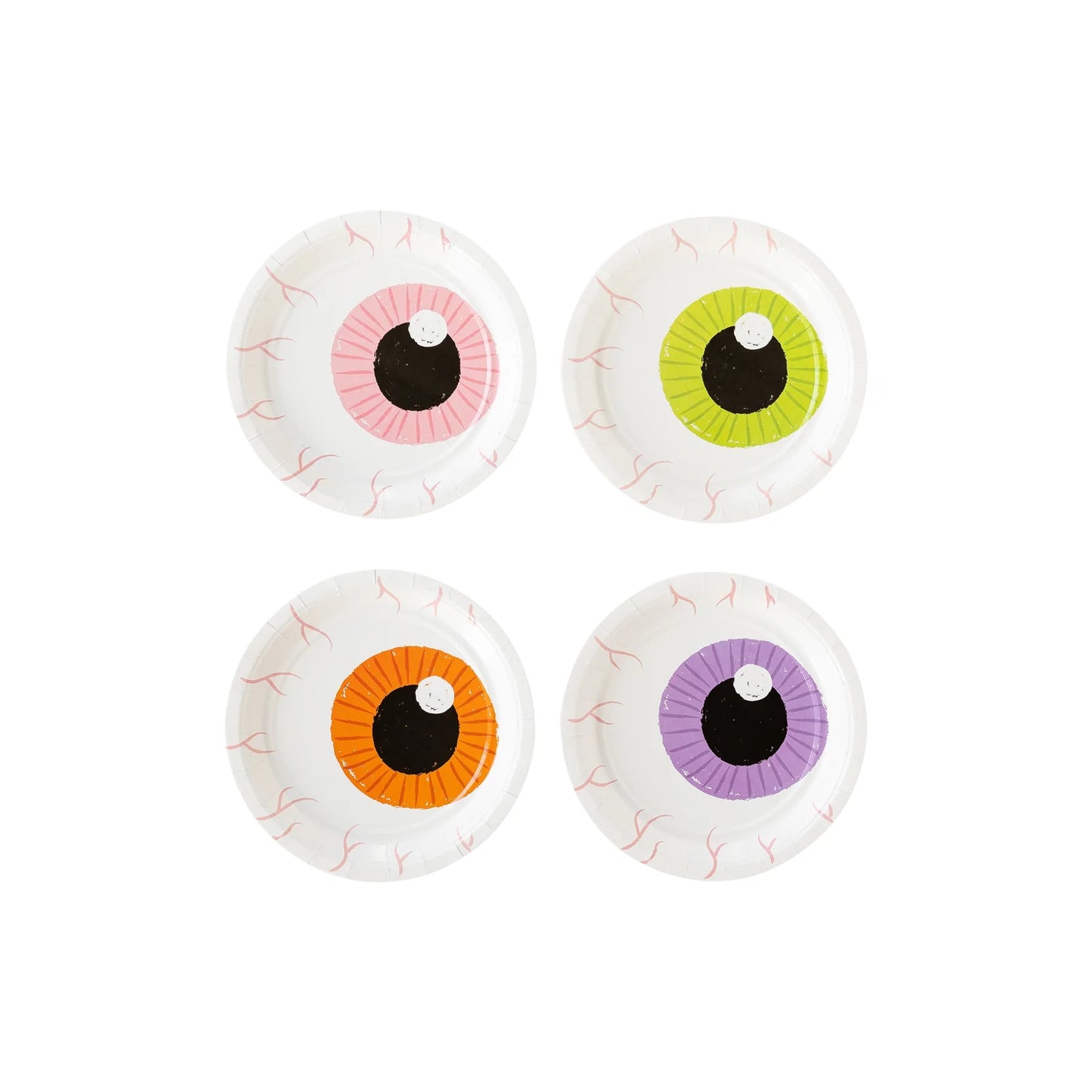 EYEBALLS DESSERT PLATES