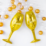 Cheers Champagne Glass Foil Balloon