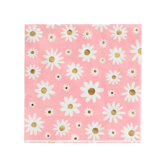 Peace & Love Daisy Dinner  Napkins