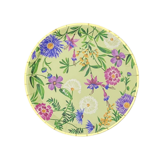 Wildflowers Dessert Plates