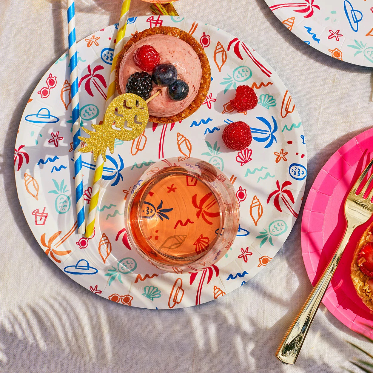 Beach Vibes Dinner  Plates