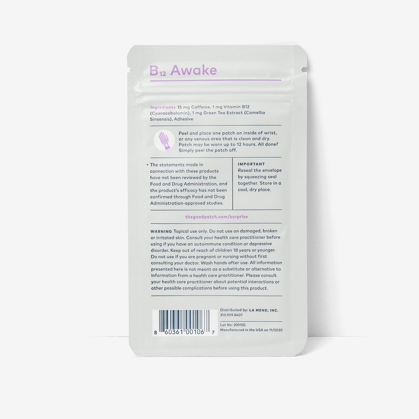 B12 AWAKE PATCH