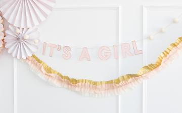 IT'S A GIRL BANNER