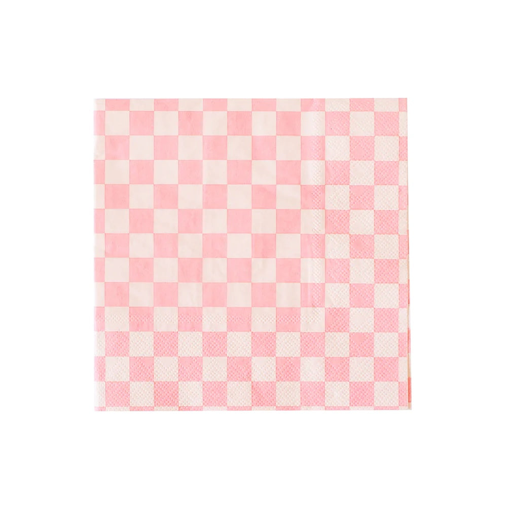 Check It! Tickle Me Pink Cocktail Napkins