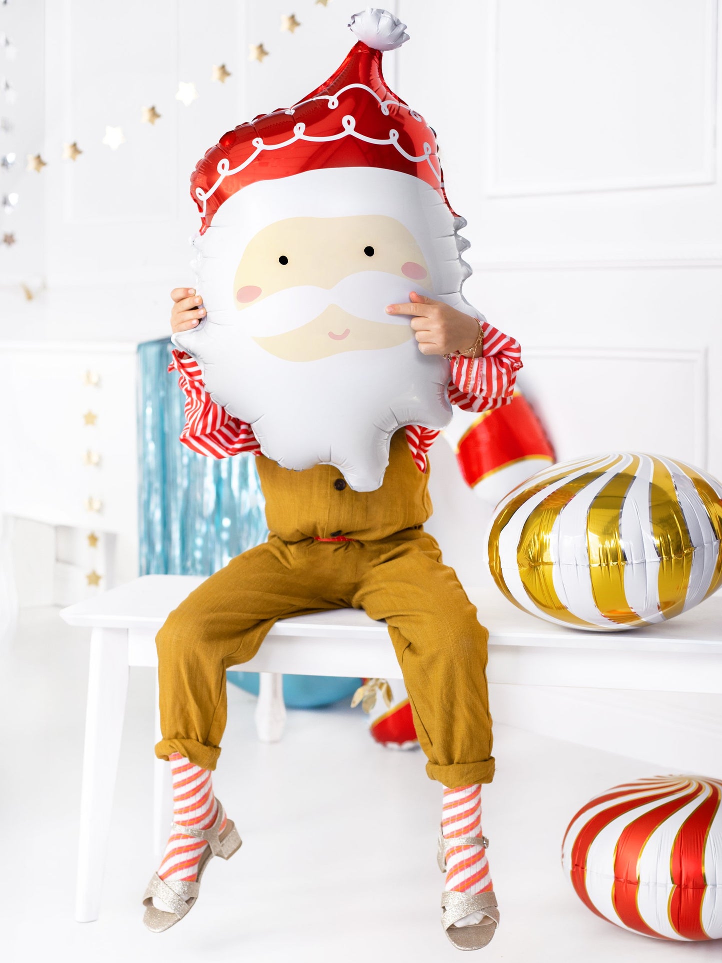 JOLLY SANTA FOIL BALLOON 23.5IN